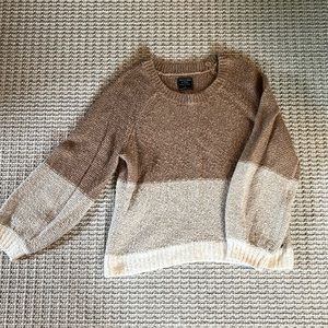 Colorblock sweater
